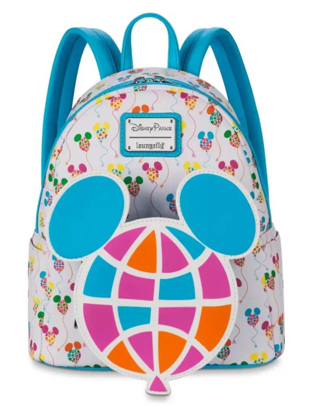 Mickey Mouse Balloon Mini Backpack by Loungefly & Disney & Keychain New Sealed
